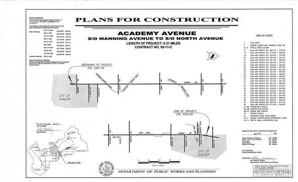 Shovel Ready Retail Land: All or Partial Pads w/ Utilities : 9000-9398 S Academy Ave, Parlier, CA 93648